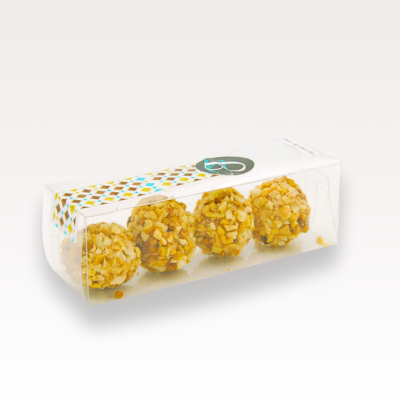 TRUFAS DE FOIE CON CROCANTE...