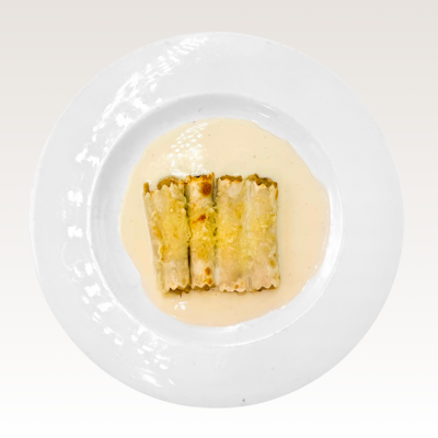 CANELONES DE CARNE CON...