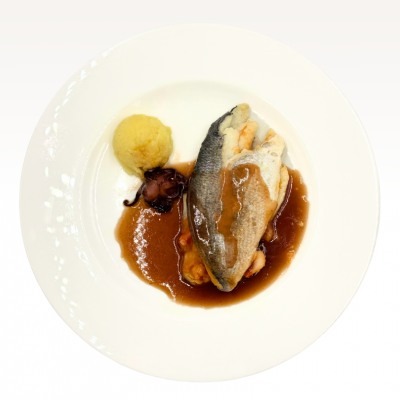 DORADA RELLENA DE MARISCO...